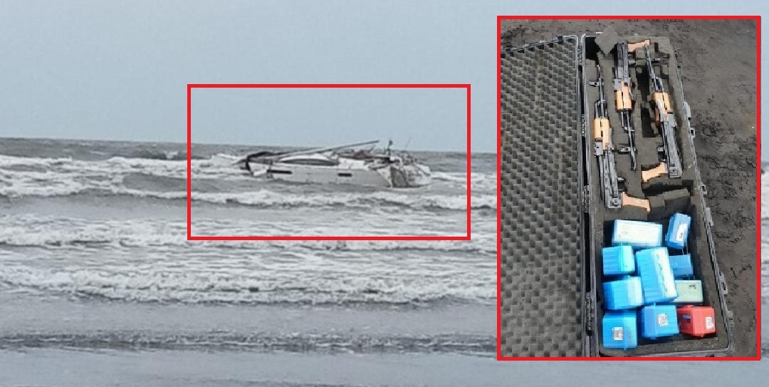 harihareshwar-suspicious-boat-raigad-sea-speed-boat-shrivardhan-beach-raigad-maharashtra