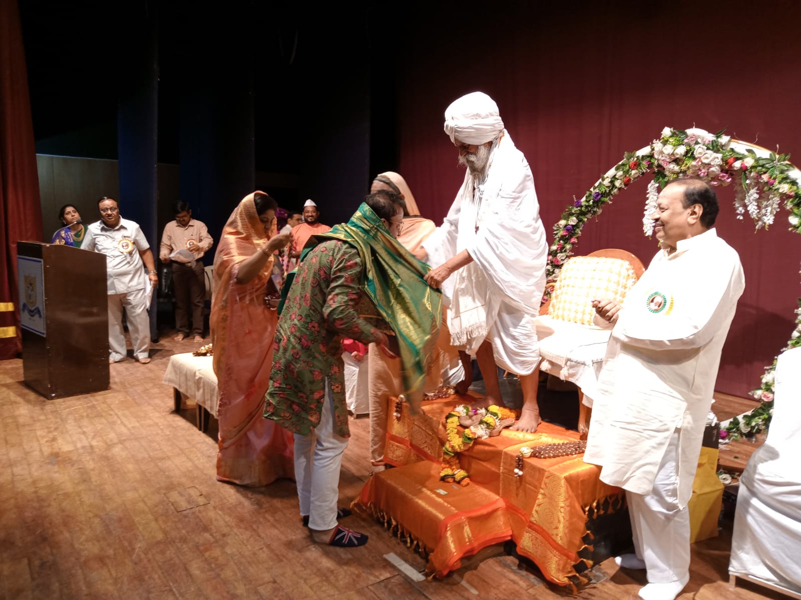 shantlingeshwar mahaswami guruvandana celebration at Panvel