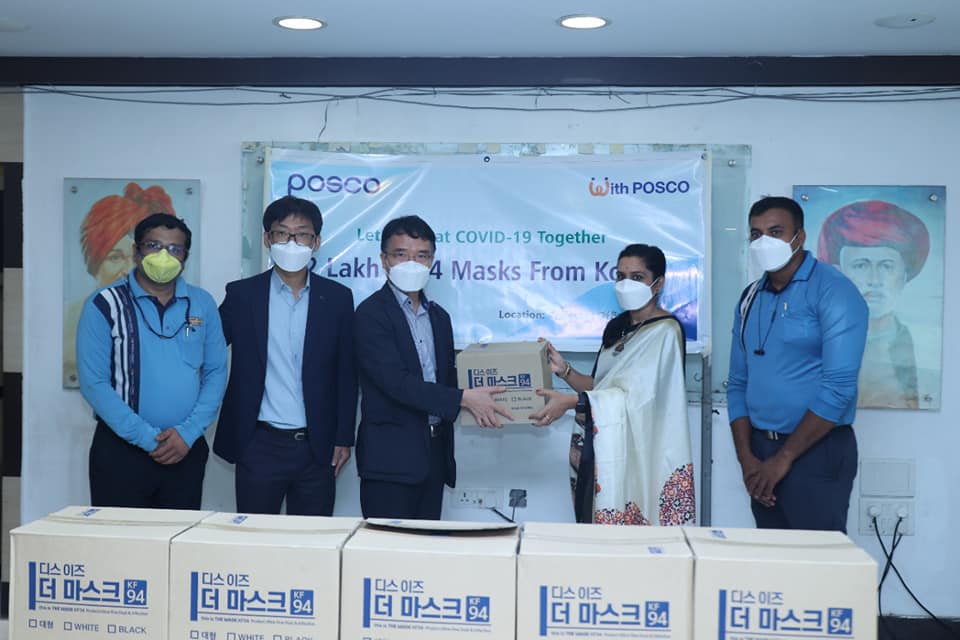 posco donated N94 masks