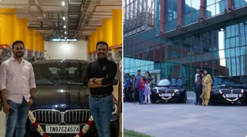 boss rewarded bmw cars