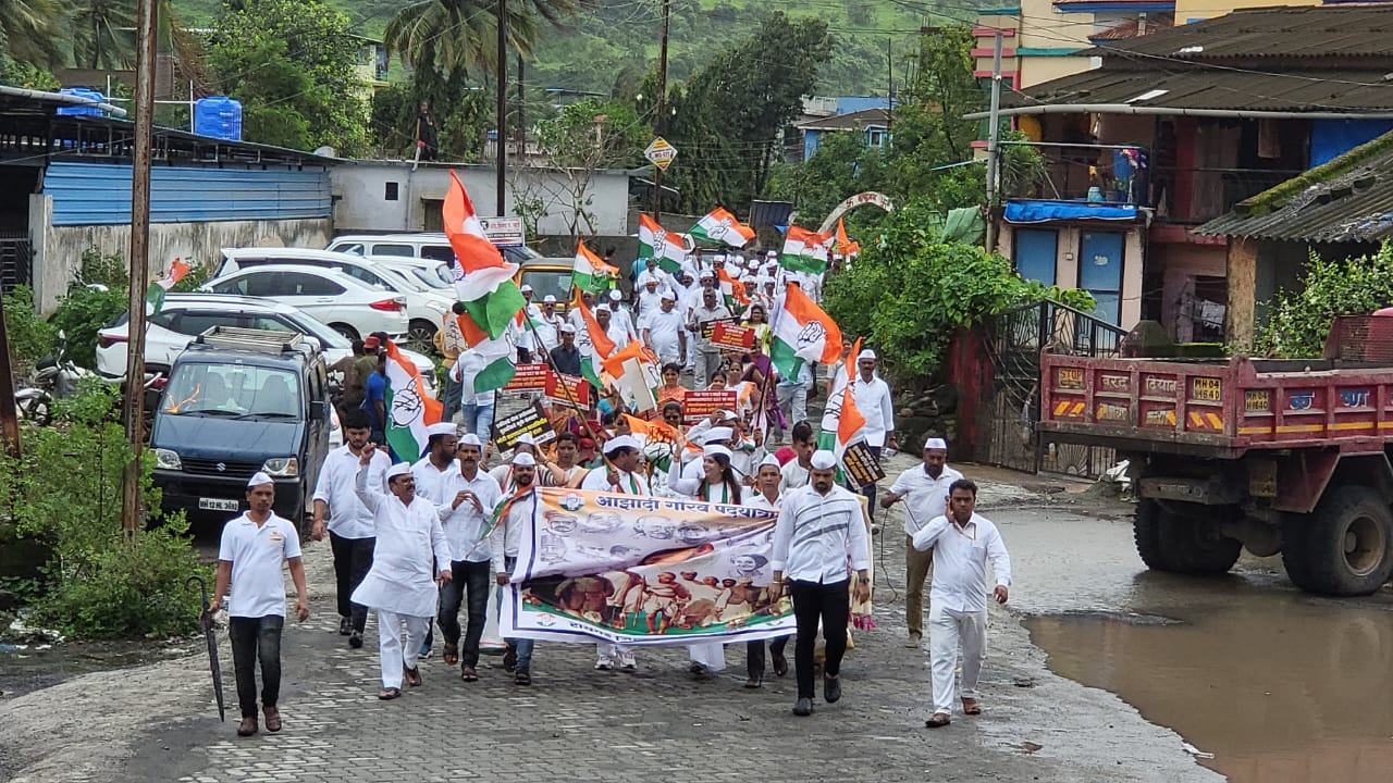 jasai to chirner azadi gaurav padyatra